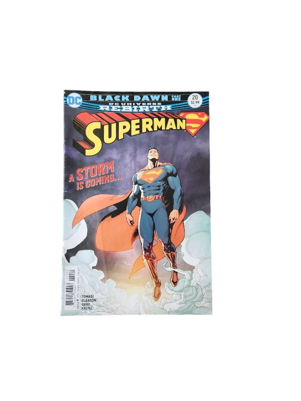 DC Comics Superman #20 Black Dawn 2017 Comic Book Collector Bagged Boarded